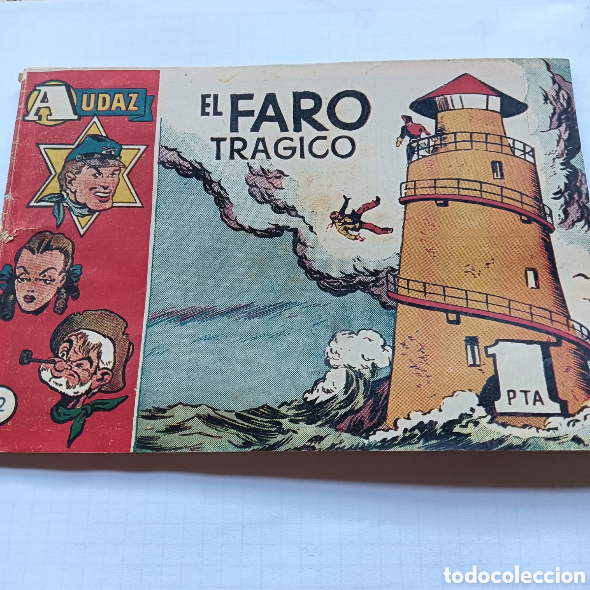 Tebeos: AUDAZ N&Uacute;M 52 HISPANO AM&Eacute;RICANA ORIGINAL