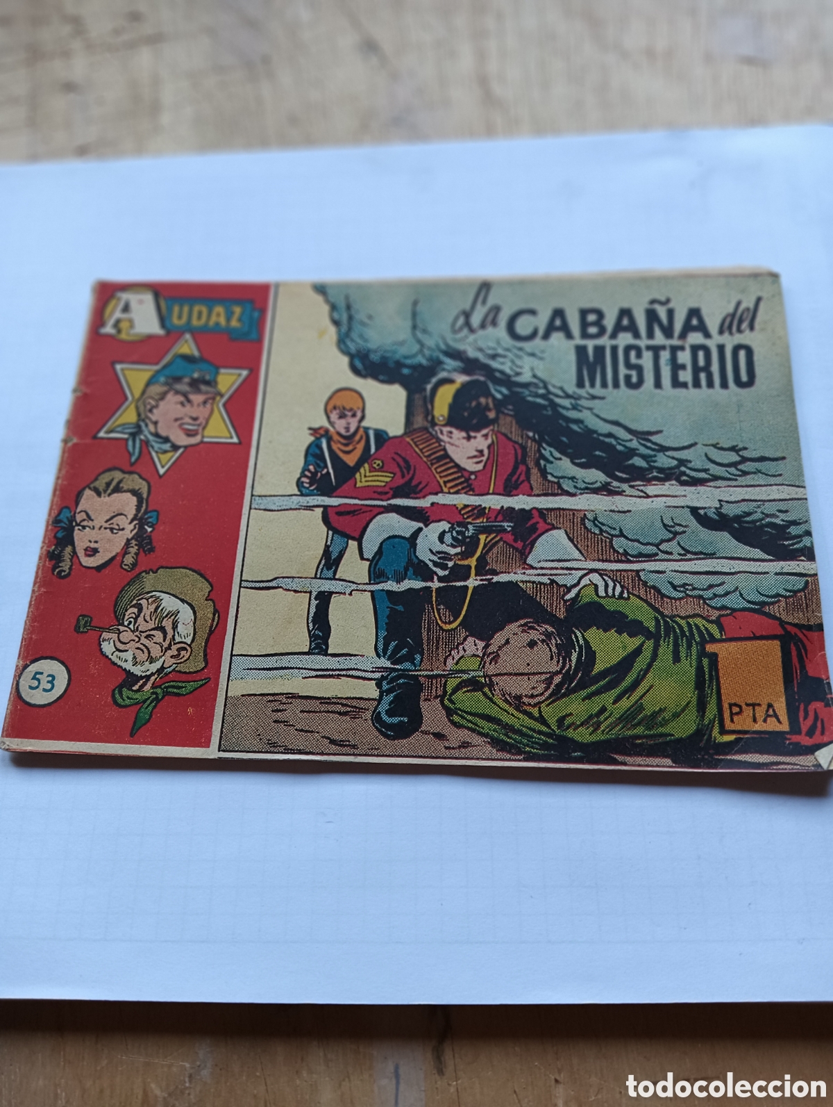 Tebeos: AUDAZ N&Uacute;M 53 HISPANO AM&Eacute;RICANA ORIGINAL
