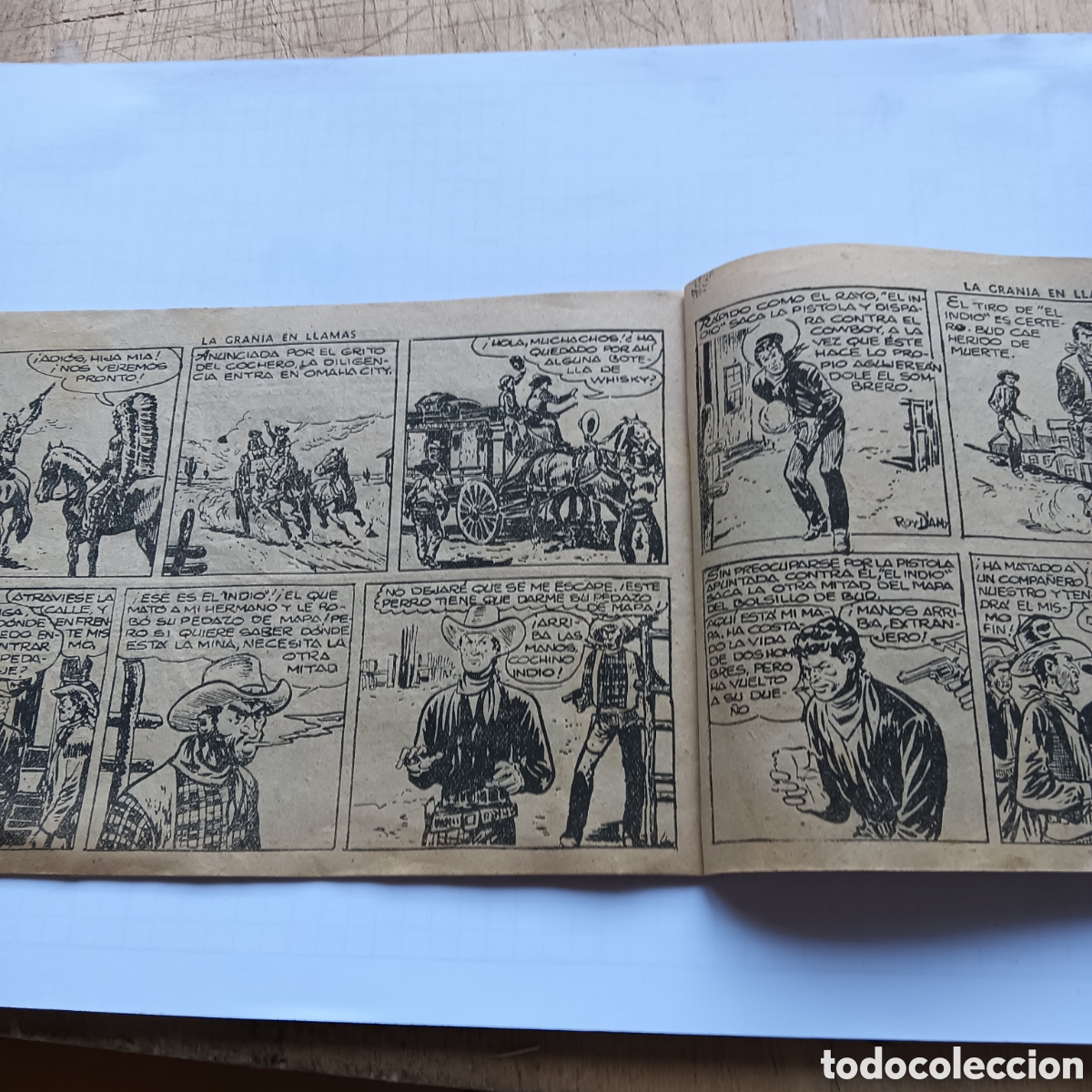 Tebeos: AUDAZ N&Uacute;M 6 HISPANO AM&Eacute;RICANA ORIGINAL - Foto 3