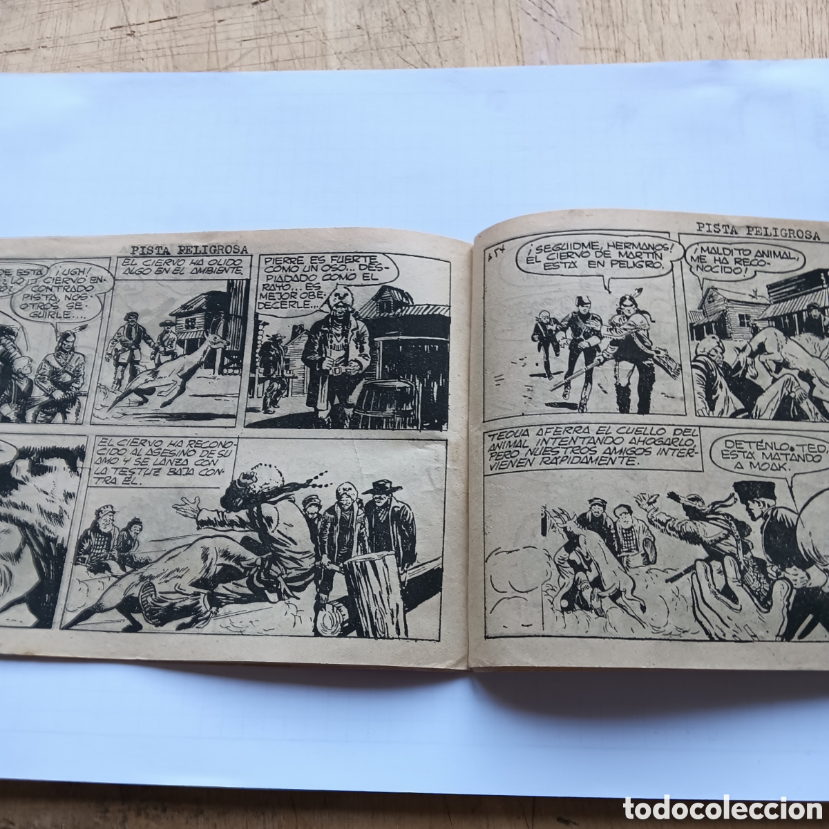 Tebeos: AUDAZ N&Uacute;M 54 HISPANO AM&Eacute;RICANA ORIGINAL - Foto 3