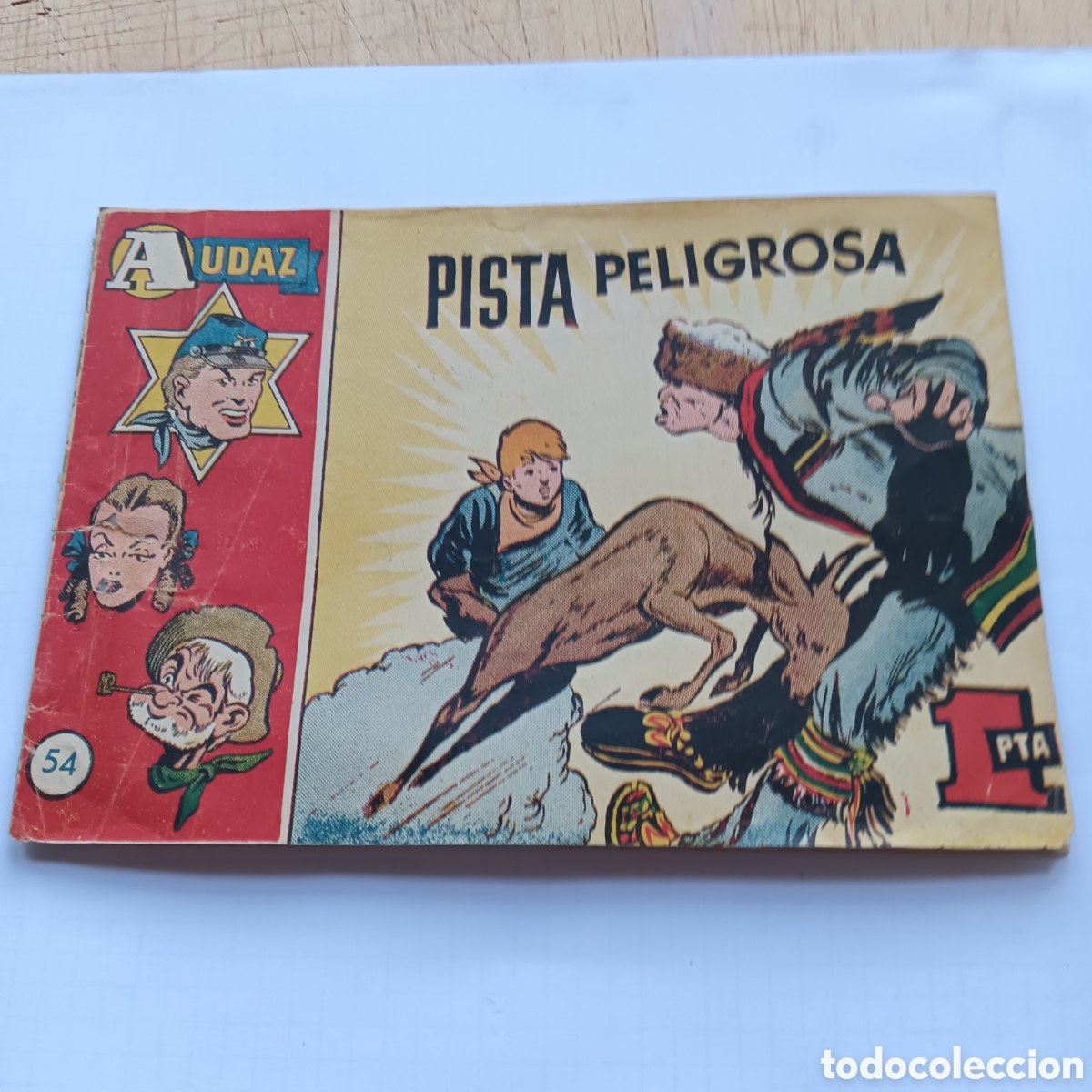 Tebeos: AUDAZ N&Uacute;M 54 HISPANO AM&Eacute;RICANA ORIGINAL