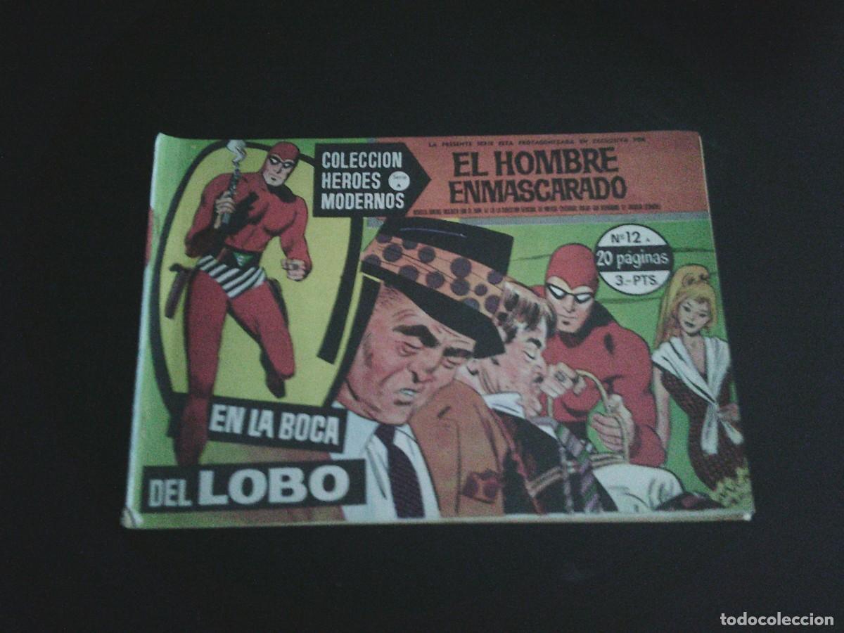 Tebeos: COLECCION HEROES MODERNOS - SERIE A - EL HOMBRE ENMASCARADO - N&ordm; 12 - HISPANOAMERICANA - - CJ 253