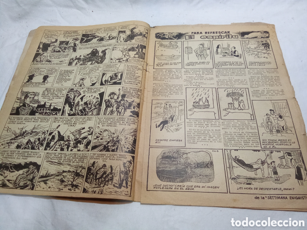 Tebeos: AVENTURERO N&deg;9 &iexcl;ALERTA A LA TIERRA! ORIGINAL - Foto 7