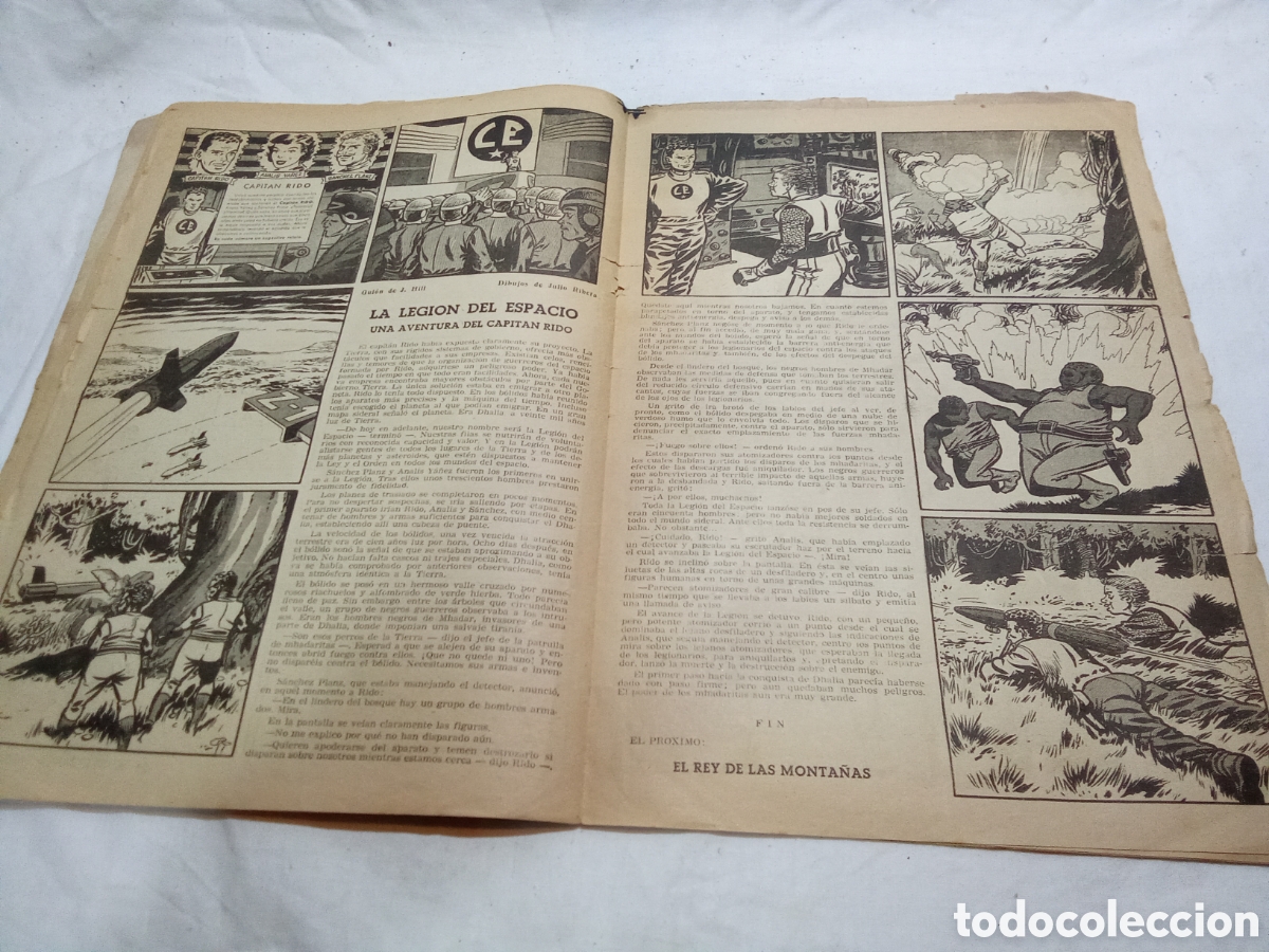 Tebeos: AVENTURERO N&deg;9 &iexcl;ALERTA A LA TIERRA! ORIGINAL - Foto 8