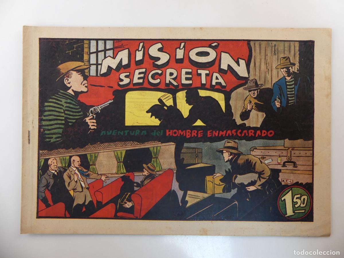 Tebeos: AVENTURA DEL HOMBRE ENMASCARADO - MISION SECRETA -- REF: 177