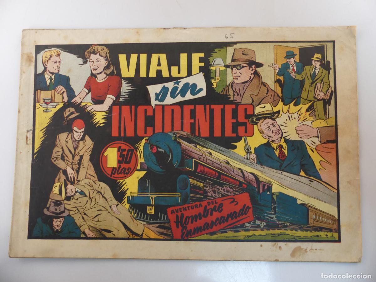 Tebeos: AVENTURA DEL HOMBRE ENMASCARADO - VIAJE SIN INCIDENTES -- REF: 178