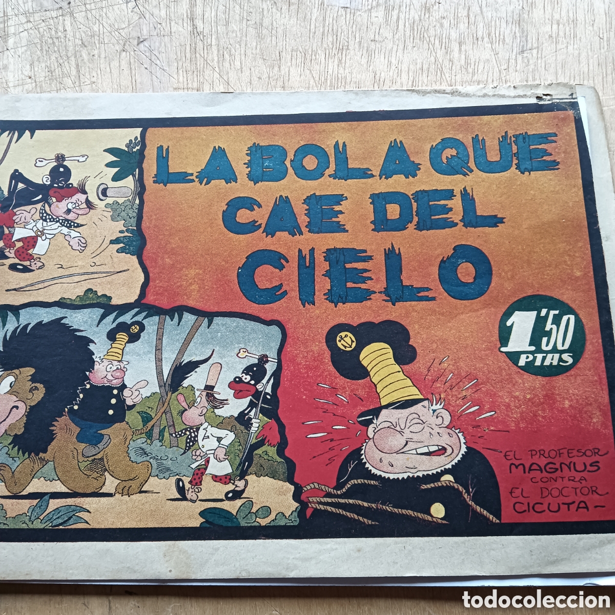 Tebeos: EL PROFESOR MAGNUS N&Uacute;M 6 HISPANO AMERICANA ORIGINAL