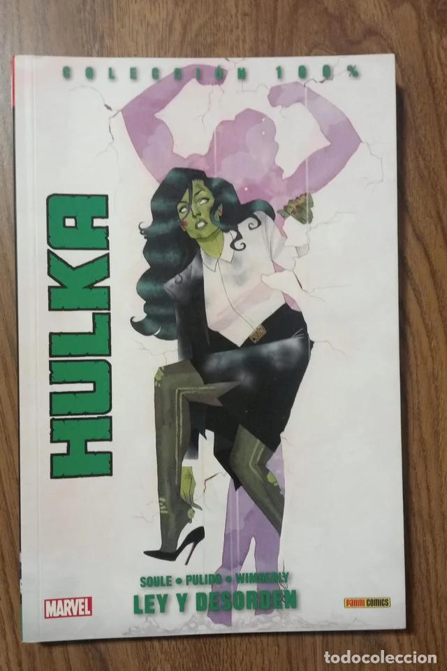 Tebeos: Hulka - Ley Y Desorden - Colecci&oacute;n 100%