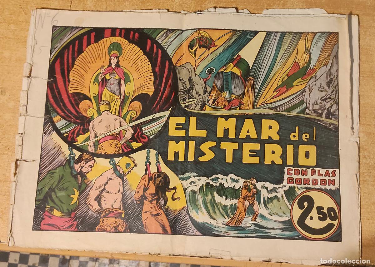 Tebeos: Flas Gordon n&ordm; 6, el mar del misterio, Hispano Americana