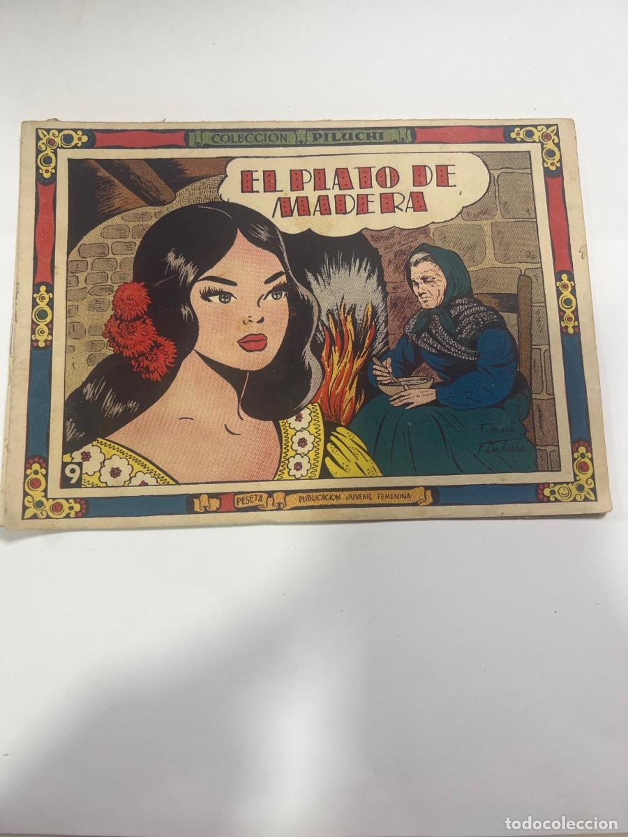 Tebeos: EL PLATO DE MADERA. COLECCI&Oacute;N PILUCHI. PUBLICACI&Oacute;N JUVENIL FEMENINA. EDICIONES HISPANO AMERICANA
