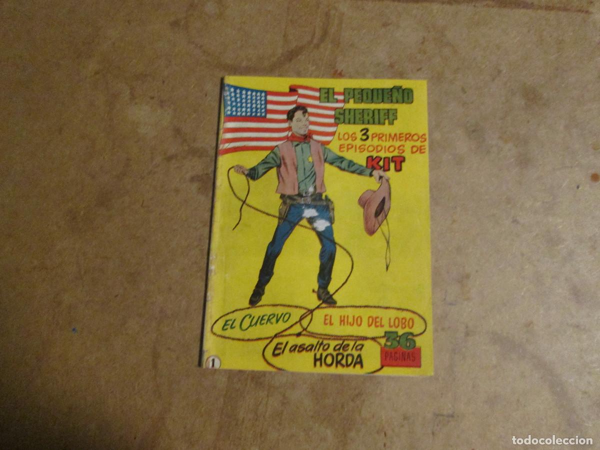 Tebeos: el peque&ntilde;o sheriff n&ordm; 1 de 89, original hispano americana 1953