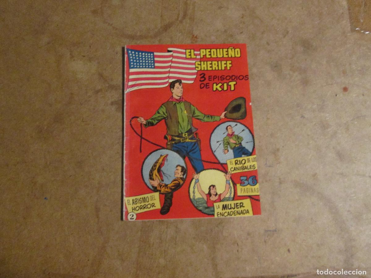 Tebeos: el peque&ntilde;o sheriff n&ordm; 2 de 89, original hispano americana 1953