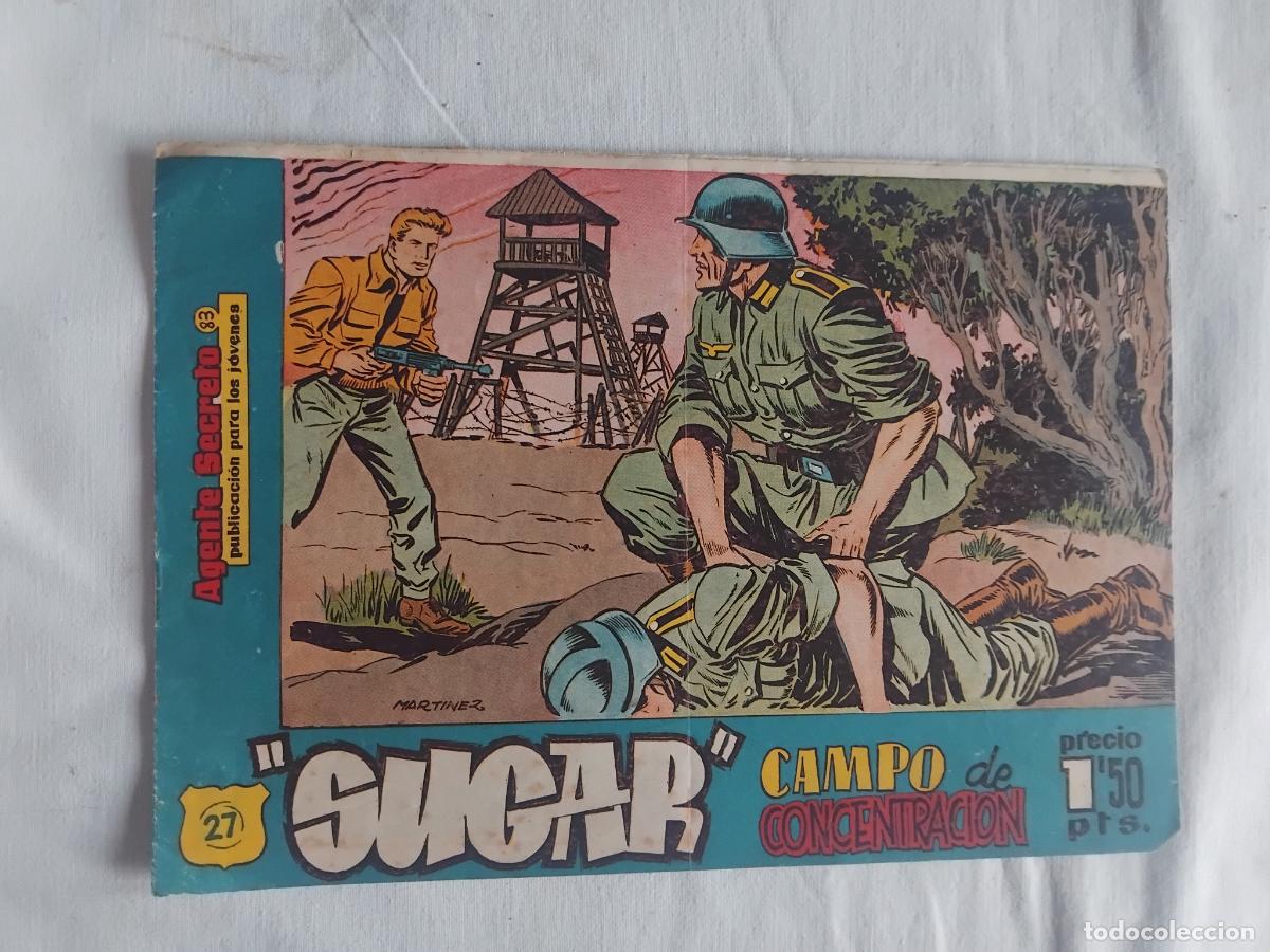 Tebeos: AGENTE SECRETO SUGAR N&ordm; 27. HISPANO AMERICANA DE EDICIONES.
