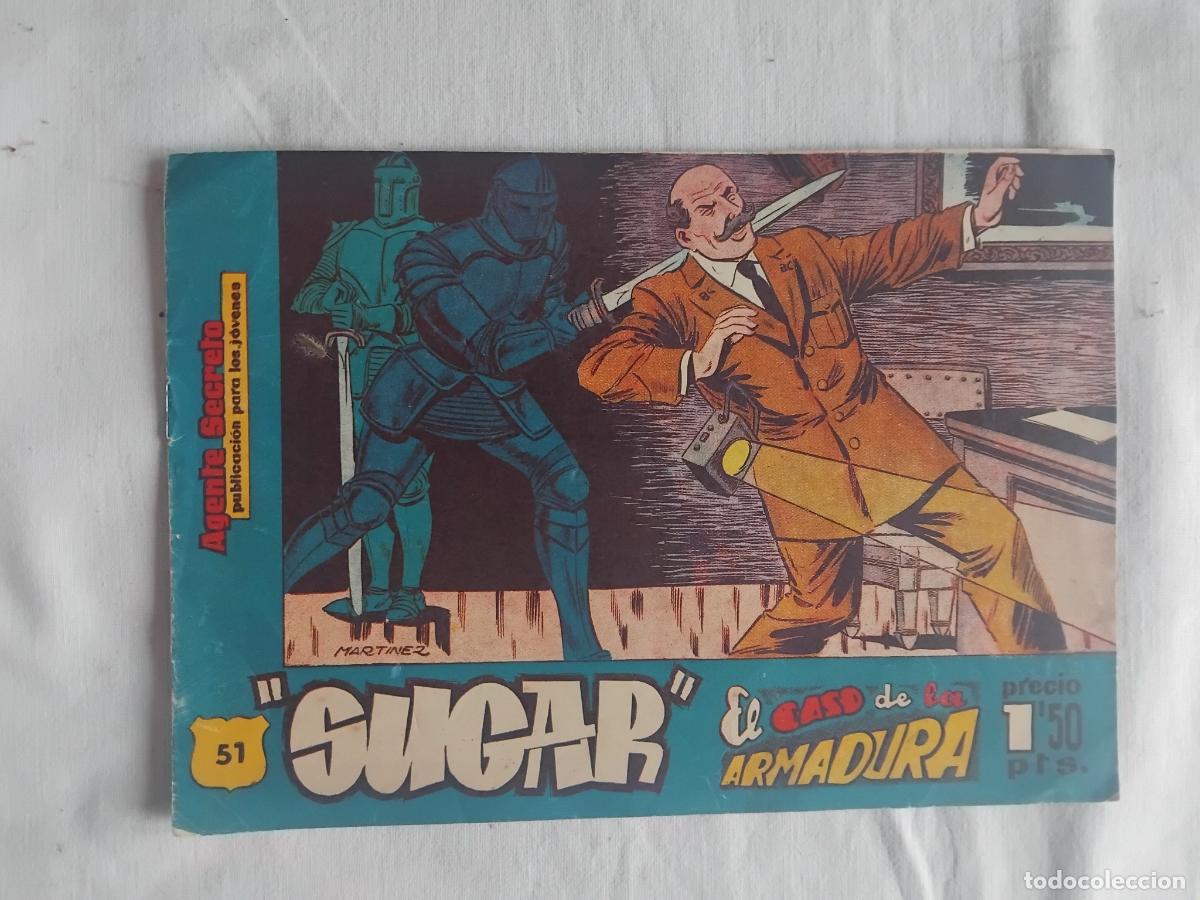 Tebeos: AGENTE SECRETO SUGAR N&ordm; 51. HISPANO AMERICANA DE EDICIONES.