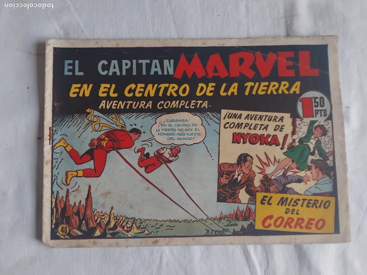 Tebeos: EL CAPITAN MARVEL N&ordm; 40. HISPANO AMERICANA DE EDICIONES. ORIGINAL.