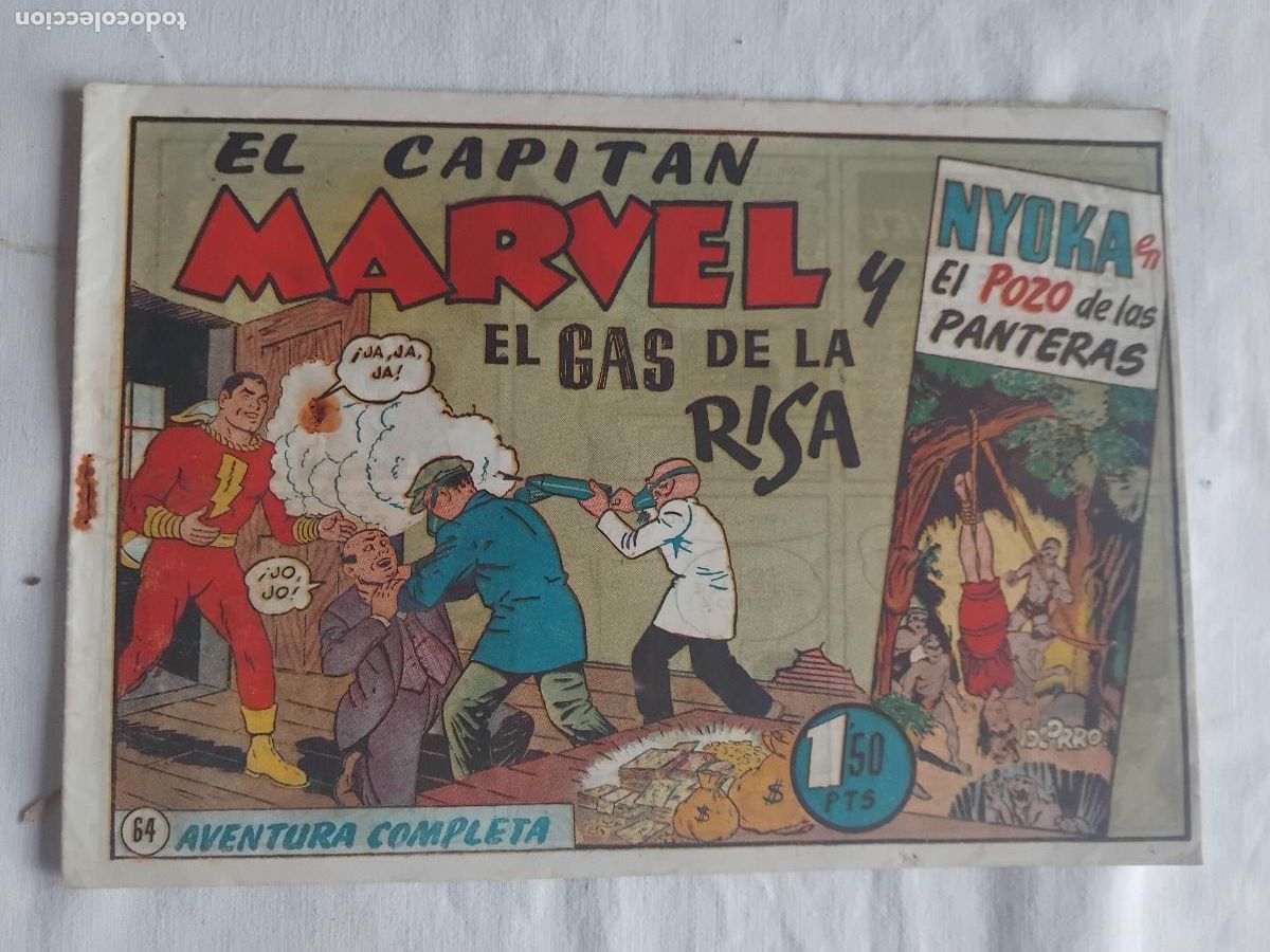 Tebeos: EL CAPITAN MARVEL N&ordm; 64. HISPANO AMERICANA DE EDICIONES. ORIGINAL. - Foto 1