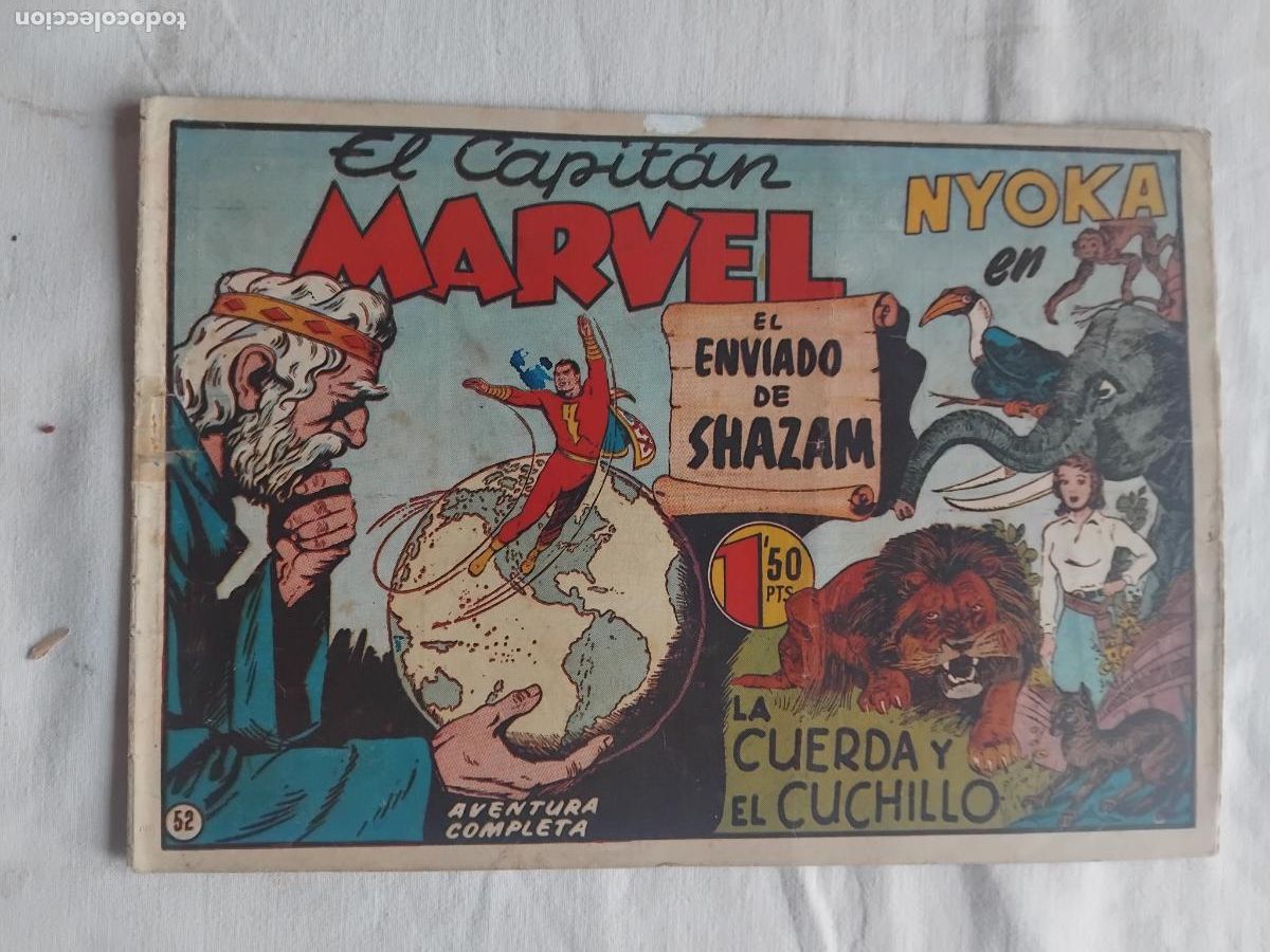 Tebeos: EL CAPITAN MARVEL N&ordm; 52 EL ENVIADO DE SHAZAM. HISPANO AMERICANA DE EDICIONES. ORIGINAL.