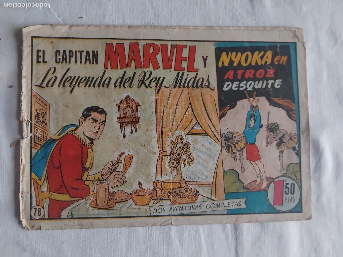 Tebeos: EL CAPITAN MARVEL N&ordm; 78 HISPANO AMERICANA DE EDICIONES. ORIGINAL.
