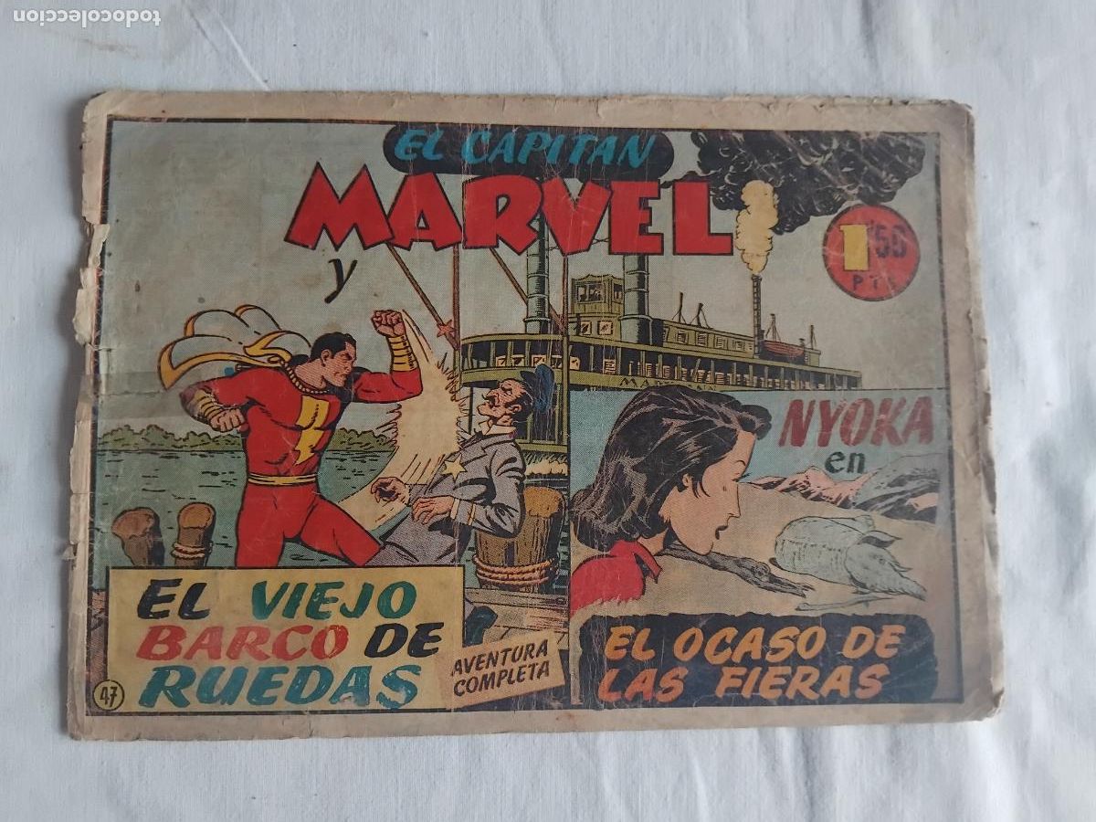 Tebeos: EL CAPITAN MARVEL N&ordm; 47 HISPANO AMERICANA DE EDICIONES. ORIGINAL.