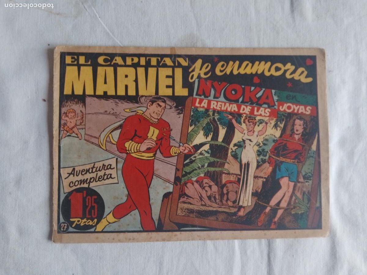 Tebeos: EL CAPITAN MARVEL N&ordm; 27. HISPANO AMERICANA DE EDICIONES. ORIGINAL.
