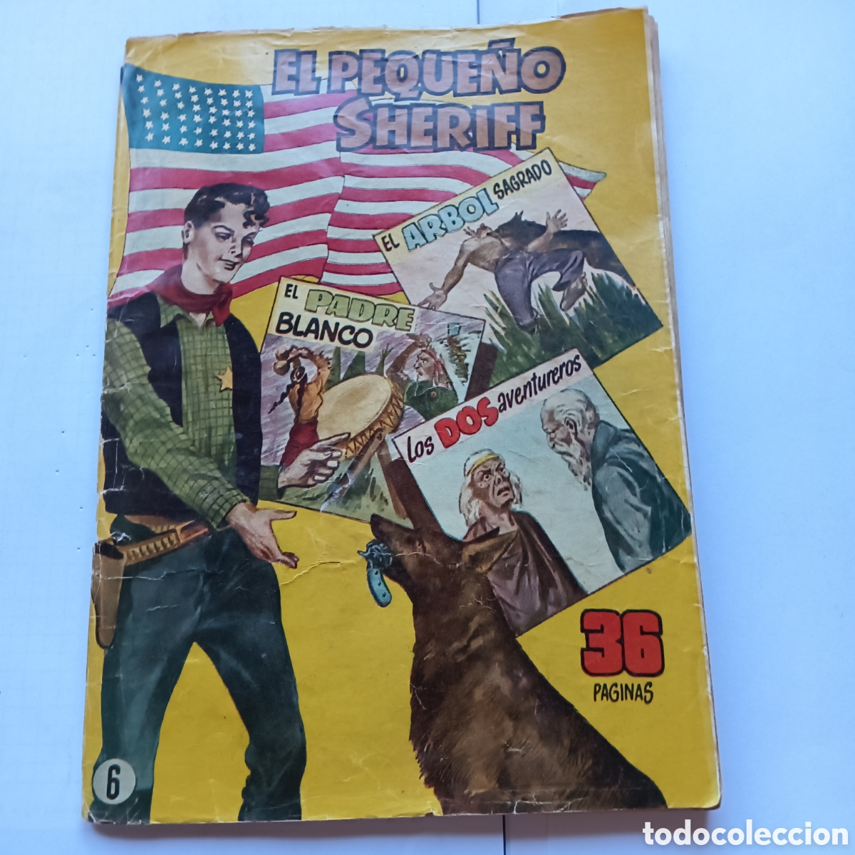 Tebeos: EL PEQUE&Ntilde;O SHERIFF N&Uacute;M 6 ORIGINAL HISPANO AM&Eacute;RICANA
