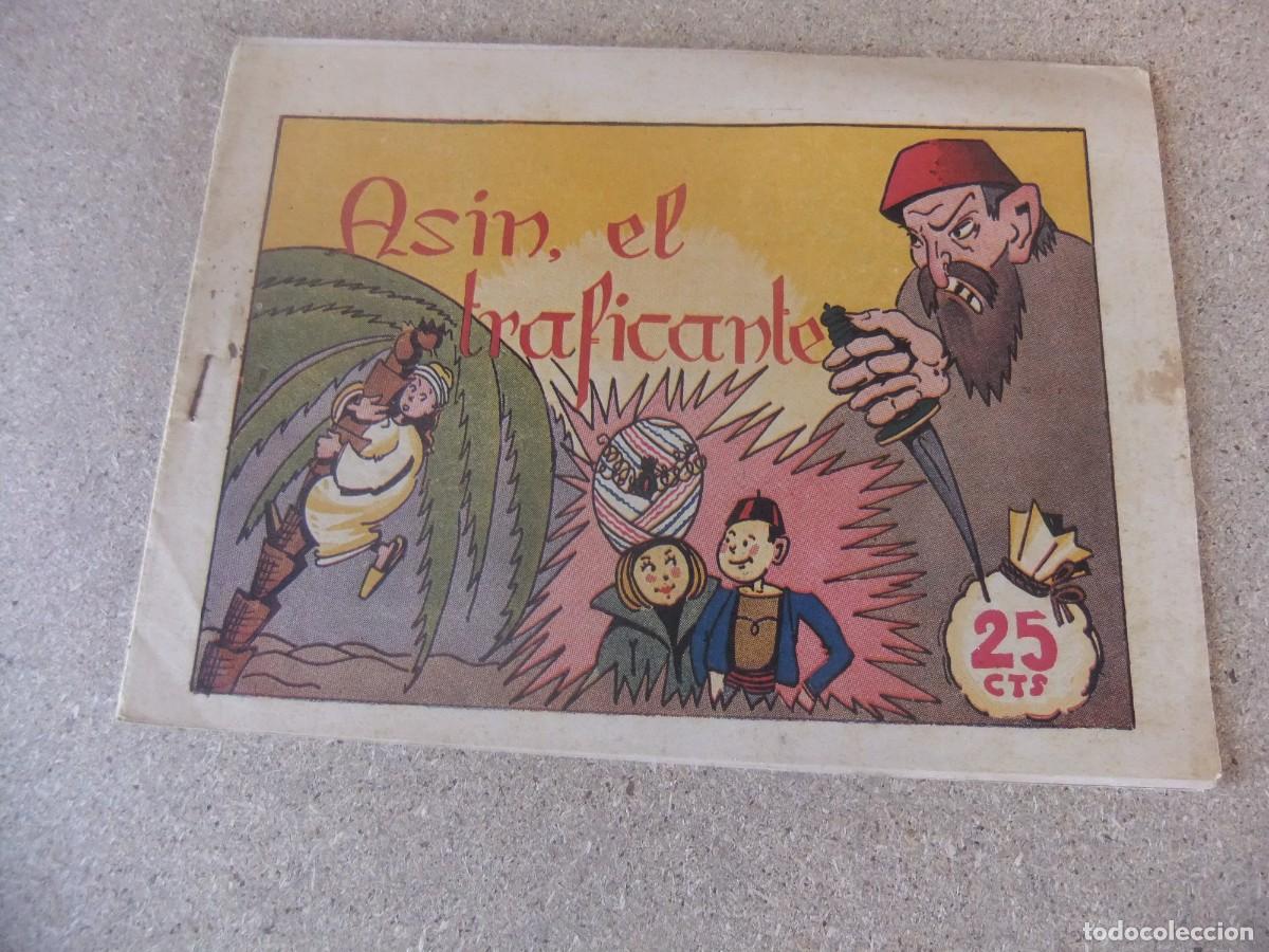 Tebeos: ASIN EL TRAFICANTE HISPANO AMERICANA INFANTIL DE LAS GRANDES AVENTURAS