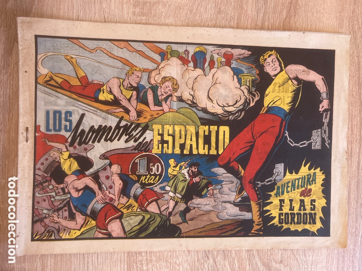 BDs: Los hombres del espacio aventura de flas Gordon