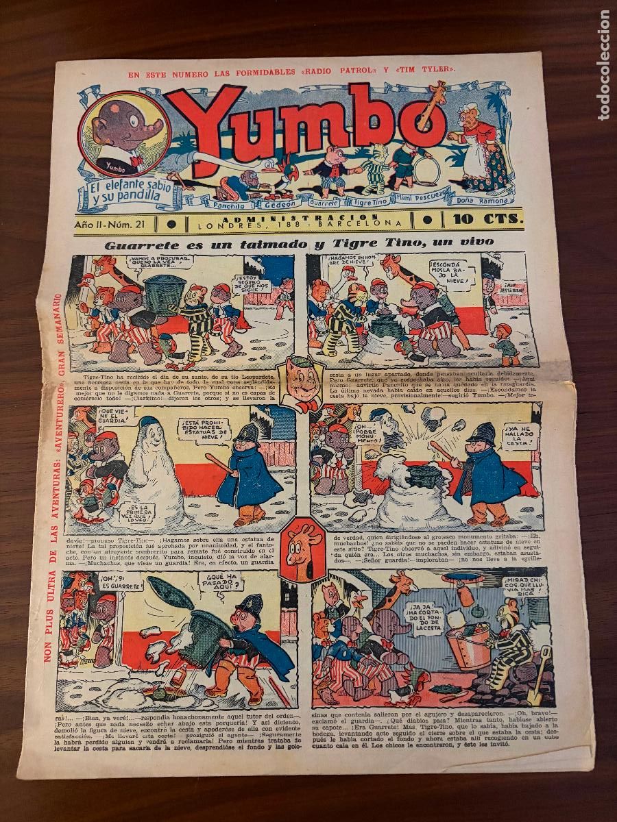 Tebeos: YUMBO N&ordm; 21 , HISPANO AMERICANA EDICIONES - Foto 1