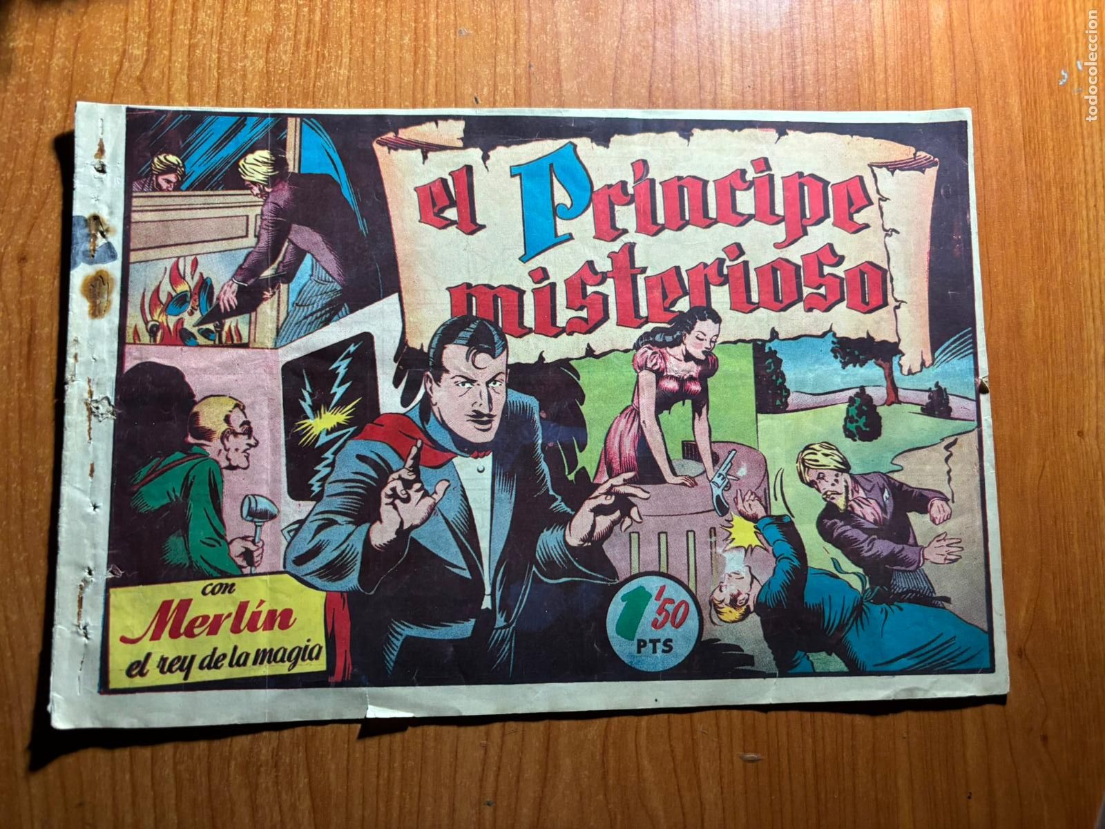 Tebeos: MERLIN EL MAGO N&ordm; 43 EDITORIAL HISPANO AMERICANA ORIGINAL