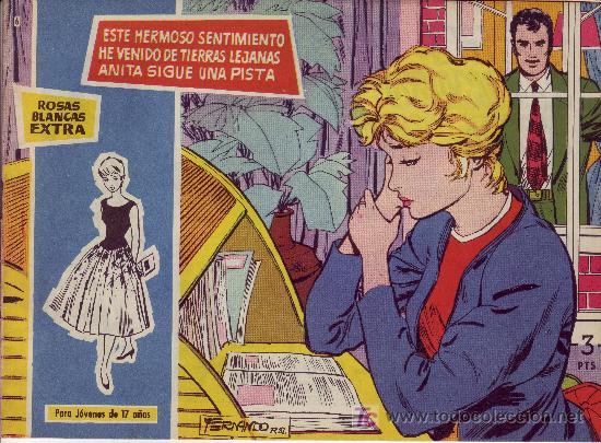 Tebeos: Extra-Rosas Blancas - Foto 1