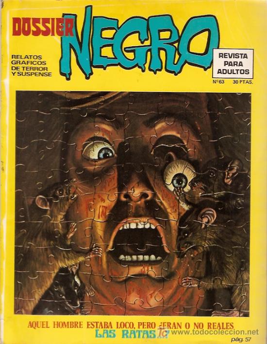 Tebeos: COMIC DOSSIER NEGRO N&ordm; 63 - Foto 1
