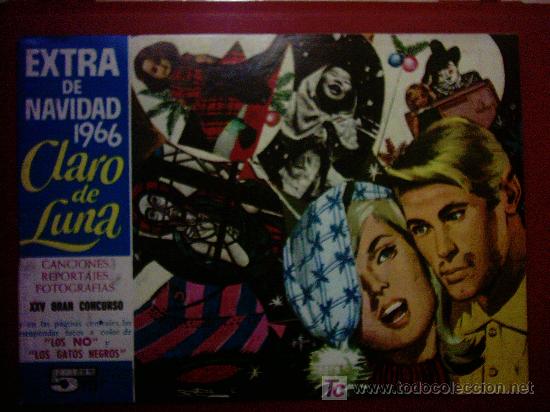 Tebeos: CLARO DE LUNA EXTRA DE NAVIDAD 1966 - Foto 1