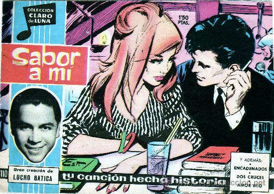 Tebeos: claro de luna n&ordm; 110, sabor a mi de lucho gatica