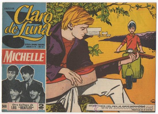Livros de Banda Desenhada: TEBEO DE LOS BEATLES CLARO DE LUNA MICHELLE MUSICA CANCION REVISTA COMIC