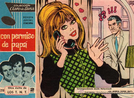 Tebeos: claro de luna n&ordm; 218 con los t.n.t.