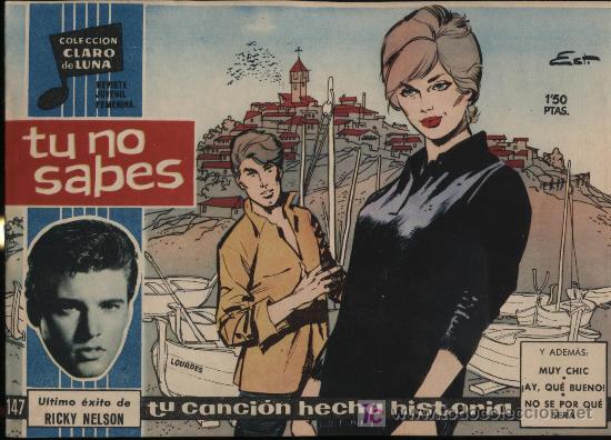 Tebeos: Claro de Luna. n&ordm; 147. &iexcl;IMPECABLE! - Foto 1
