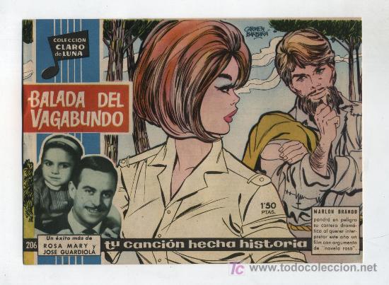 Tebeos: Claro de Luna. n&ordm; 206 &iexcl;IMPECABLE! - Foto 1