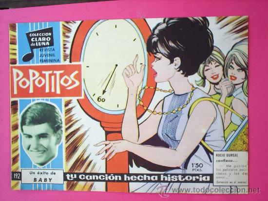 Tebeos: CLARO DE LUNA -N.192 POPOTITOS , BABY -COMO NUEVO