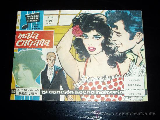 Tebeos: CLARO DE LUNA  N&ordm; 159.  ORIGINAL. IBERO MUNDIAL DE EDICIONES.