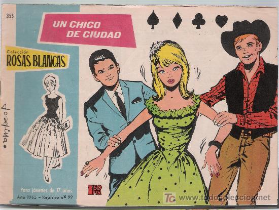 Tebeos: Rosas Blancas n&ordm; 355. - Foto 1