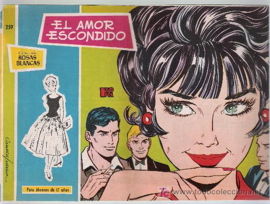 Tebeos: Rosas Blancas n&ordm; 259. - Foto 1