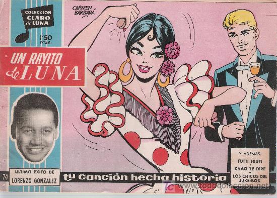 Tebeos: Claro de Luna n&ordm; 74. - Foto 1
