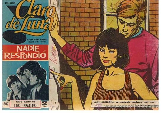 Tebeos: Claro de Luna n&ordm; 307. - Foto 1