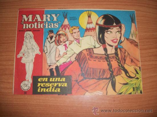Tebeos: MARY NOTICIAS COLECCION HEROINAS N&ordm; 20 EDITORIAL IBERO MUNDIAL 1962