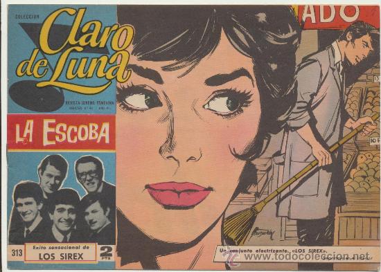 Tebeos: Claro de Luna n&ordm; 313. &iexcl;IMPECABLE! - Foto 1