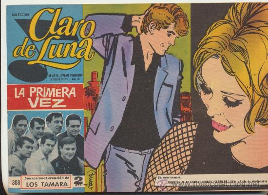 Tebeos: Claro de Luna n&ordm; 308. - Foto 1