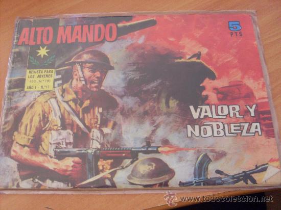 BDs: ALTO MANDO N&ordm; 17 ( ORIGINAL ED. IBERO MUNDIAL )  ( S4)