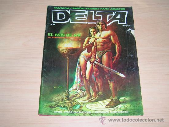 BDs: DELTA FANTASIA-TERROR-FICCION # 5 - EDICIONES DELTA 1980
