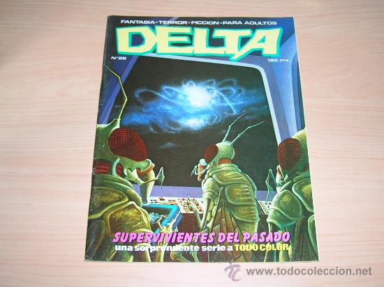 BDs: DELTA FANTASIA-TERROR-FICCION # 29 - EDICIONES DELTA 1980