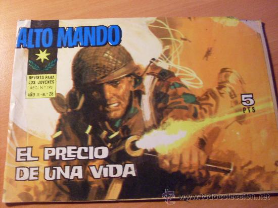 Tebeos: ALTO MANDO N&ordm; 28 ( ORIGINAL ED. IBERO MUNDIAL ) (COIM15)